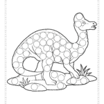 דינוזאור מיוחד ומקסים – להורדה והדפסה