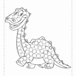 דינוזאור קריר וקטן – הורדה וצביעה