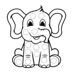 פיל חמוד ומקסים – לפעילות יצירה